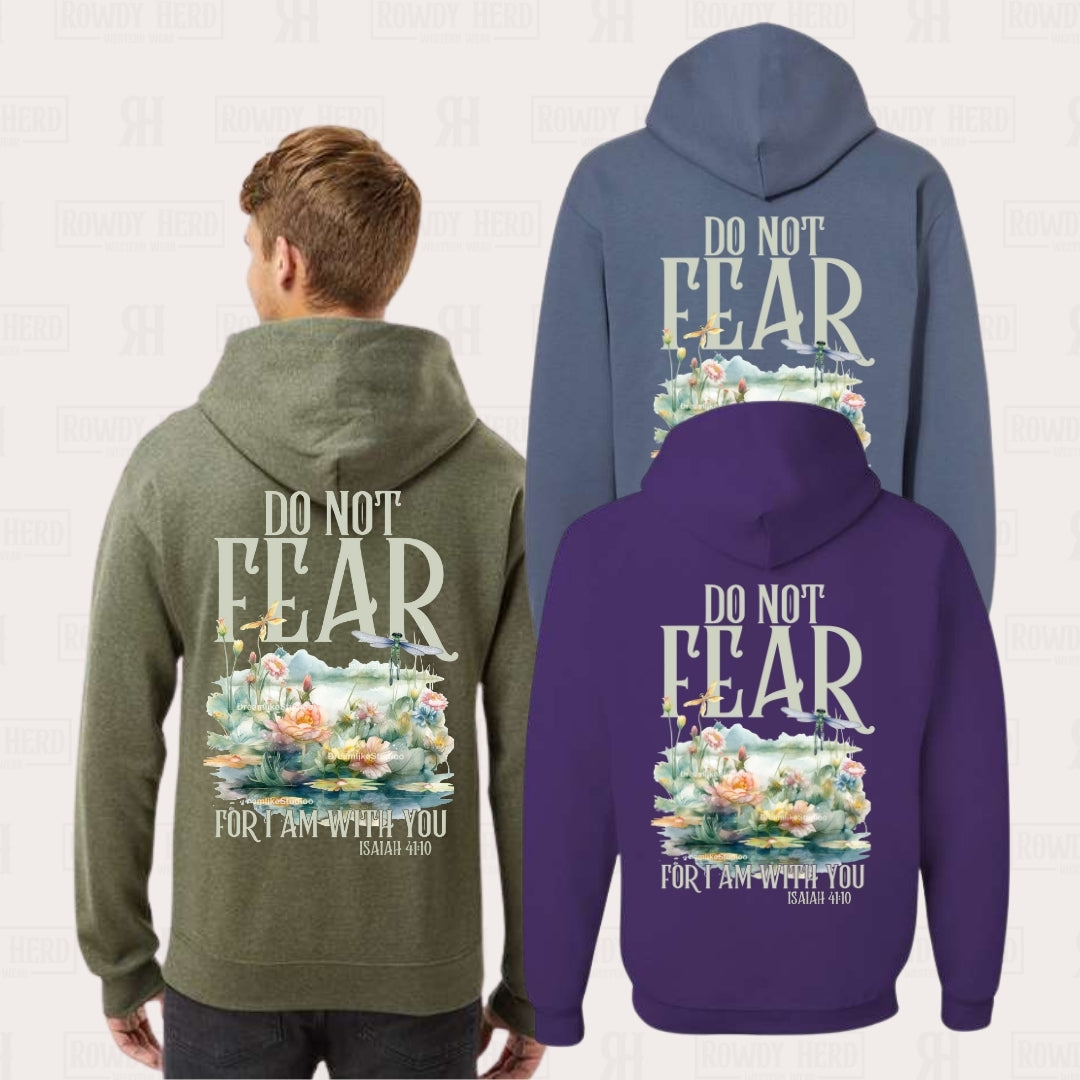 Do Not Fear For I Am With You Memorial Hoodie
